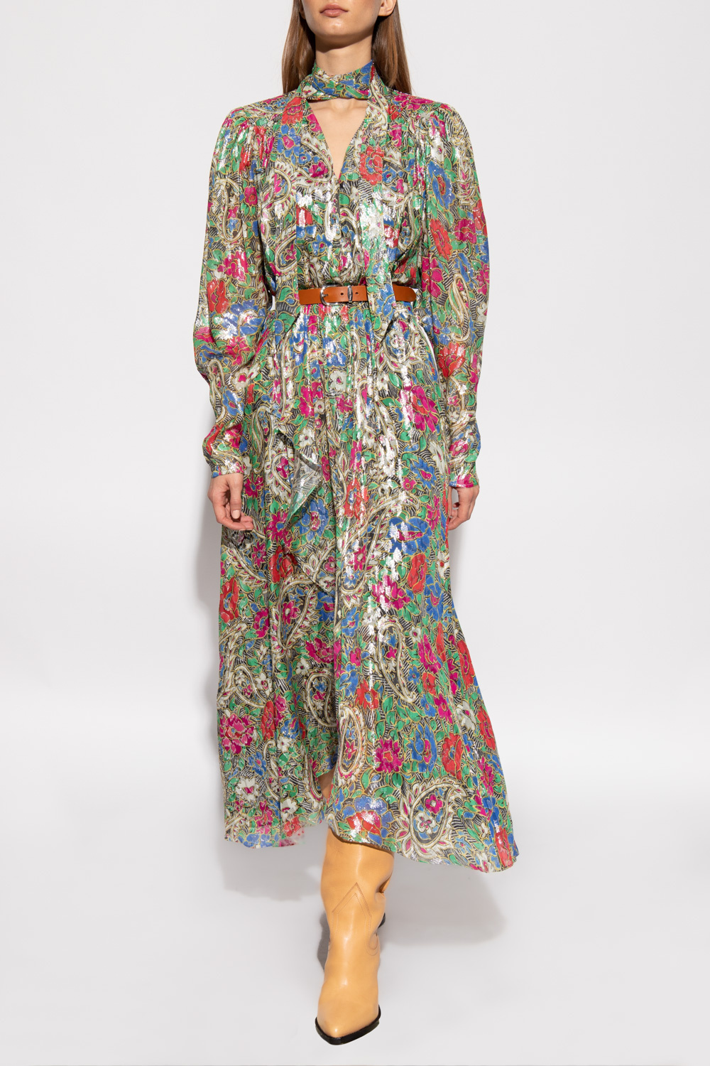 Printed dress Isabel Marant - SchaferandweinerShops Barbados